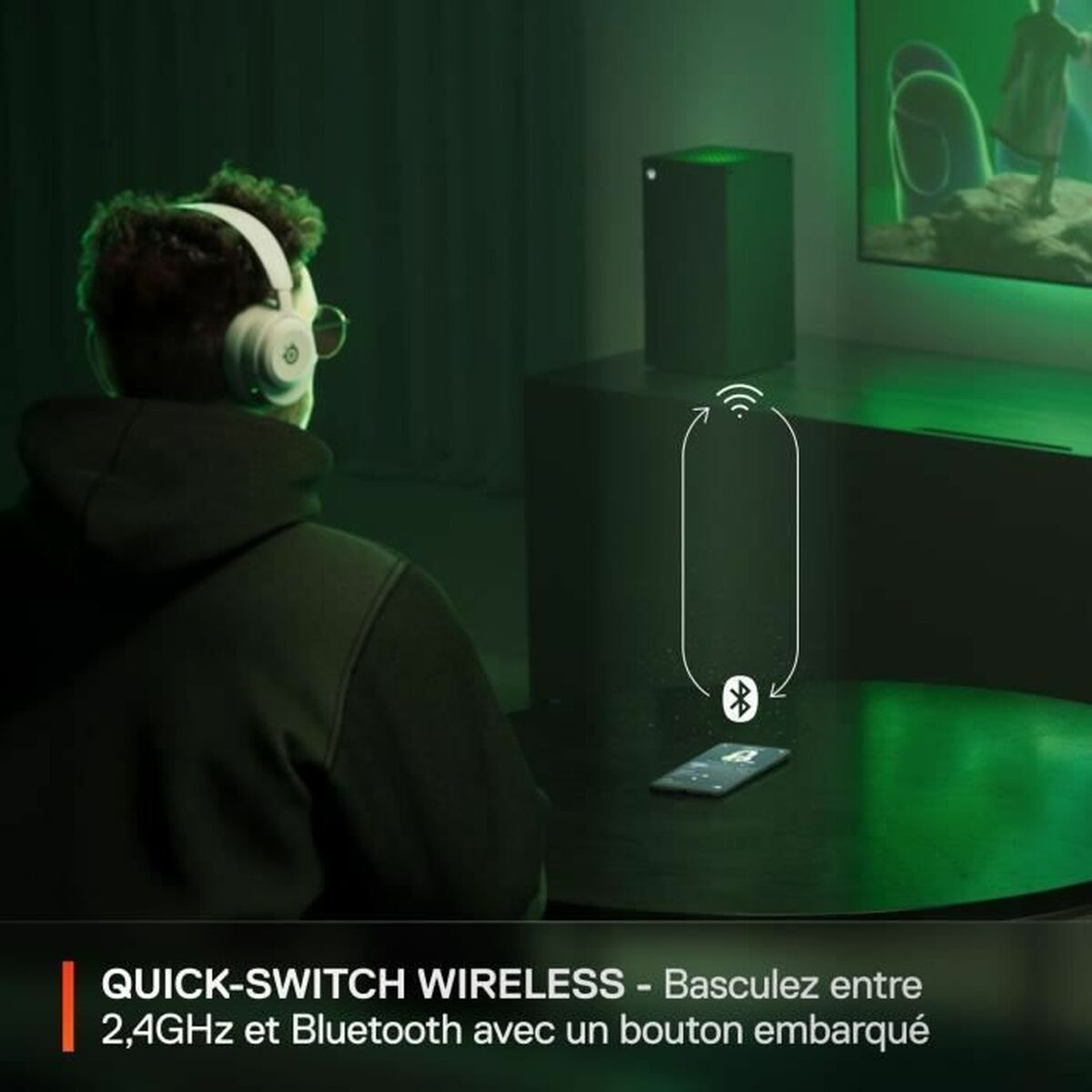 Hodetelefoner med Mikrofon SteelSeries Arctis Nova 5X Hvit